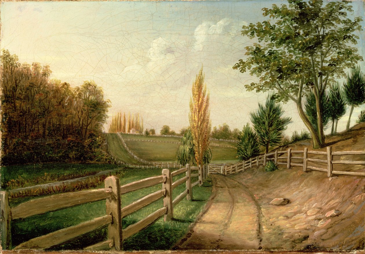 Belfield Farm, ca. 1816 af Charles Willson Peale