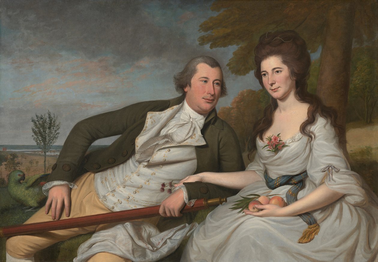 Benjamin og Eleanor Ridgely Laming af Charles Willson Peale