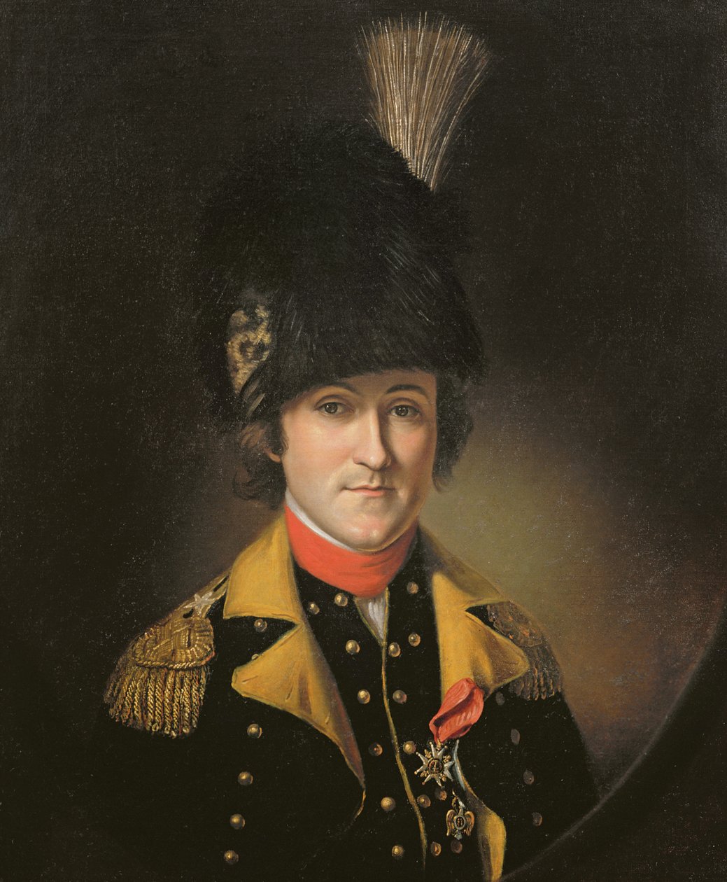 Charles Armand Tretin (1751-93) Markis af Rouerie af Charles Willson Peale