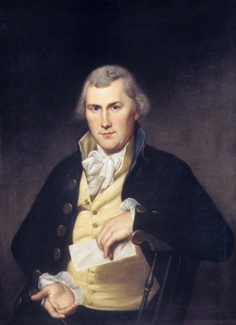 Elie Williams, 1789. af Charles Willson Peale