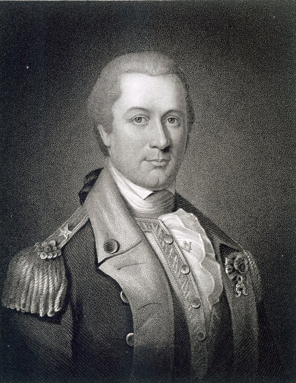 General Otho Holland Williams (1749-94) graveret af James Barton Longacre (1794-1869) af Charles Willson Peale
