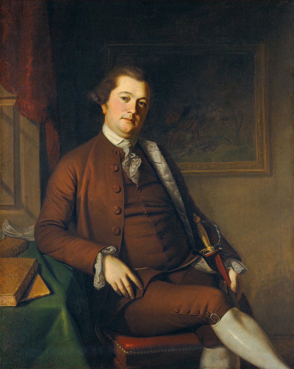 John Philip de Haas af Charles Willson Peale
