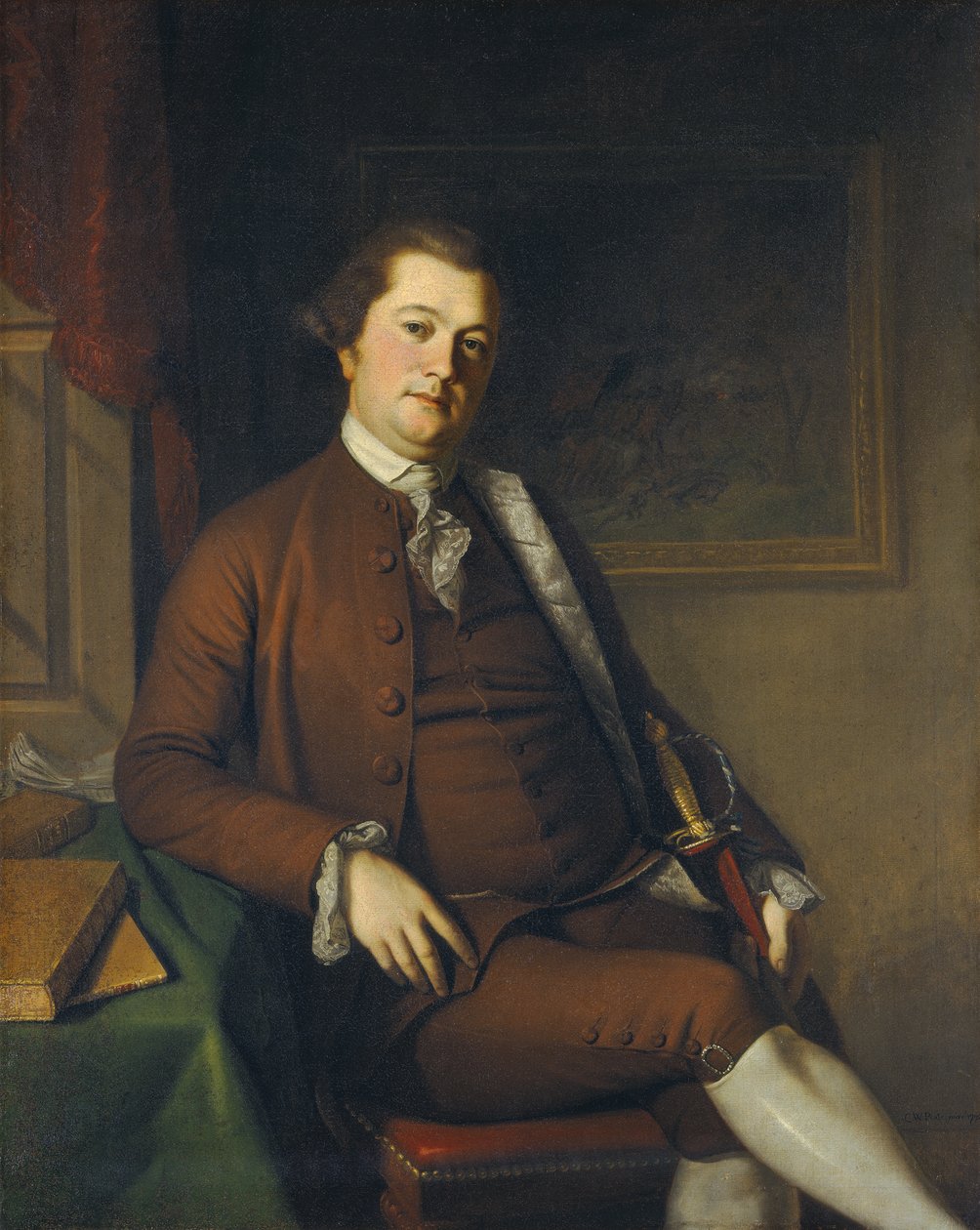 John Philip de Haas, 1772 af Charles Willson Peale