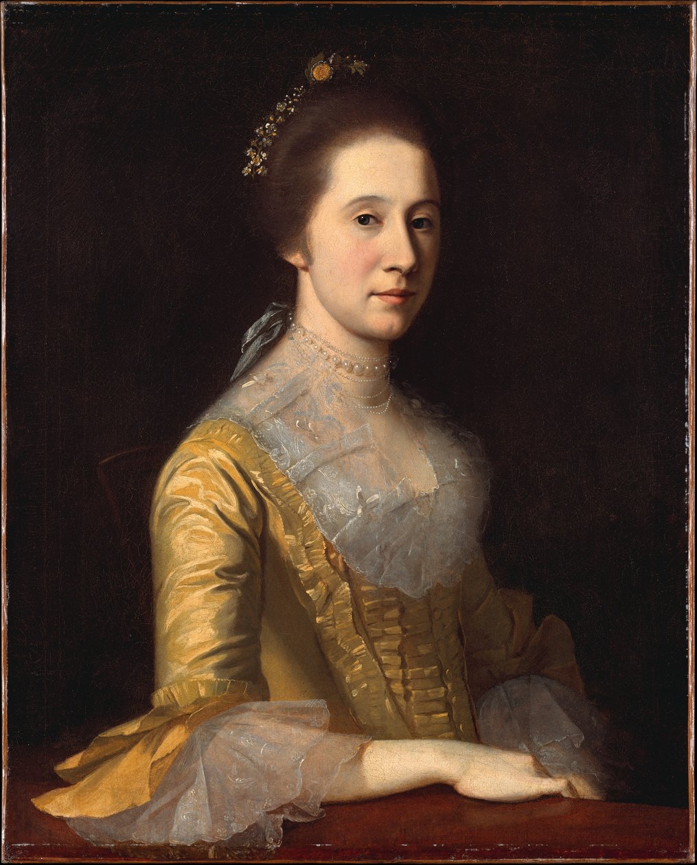 Margaret Strachan, fru Thomas Harwood af Charles Willson Peale