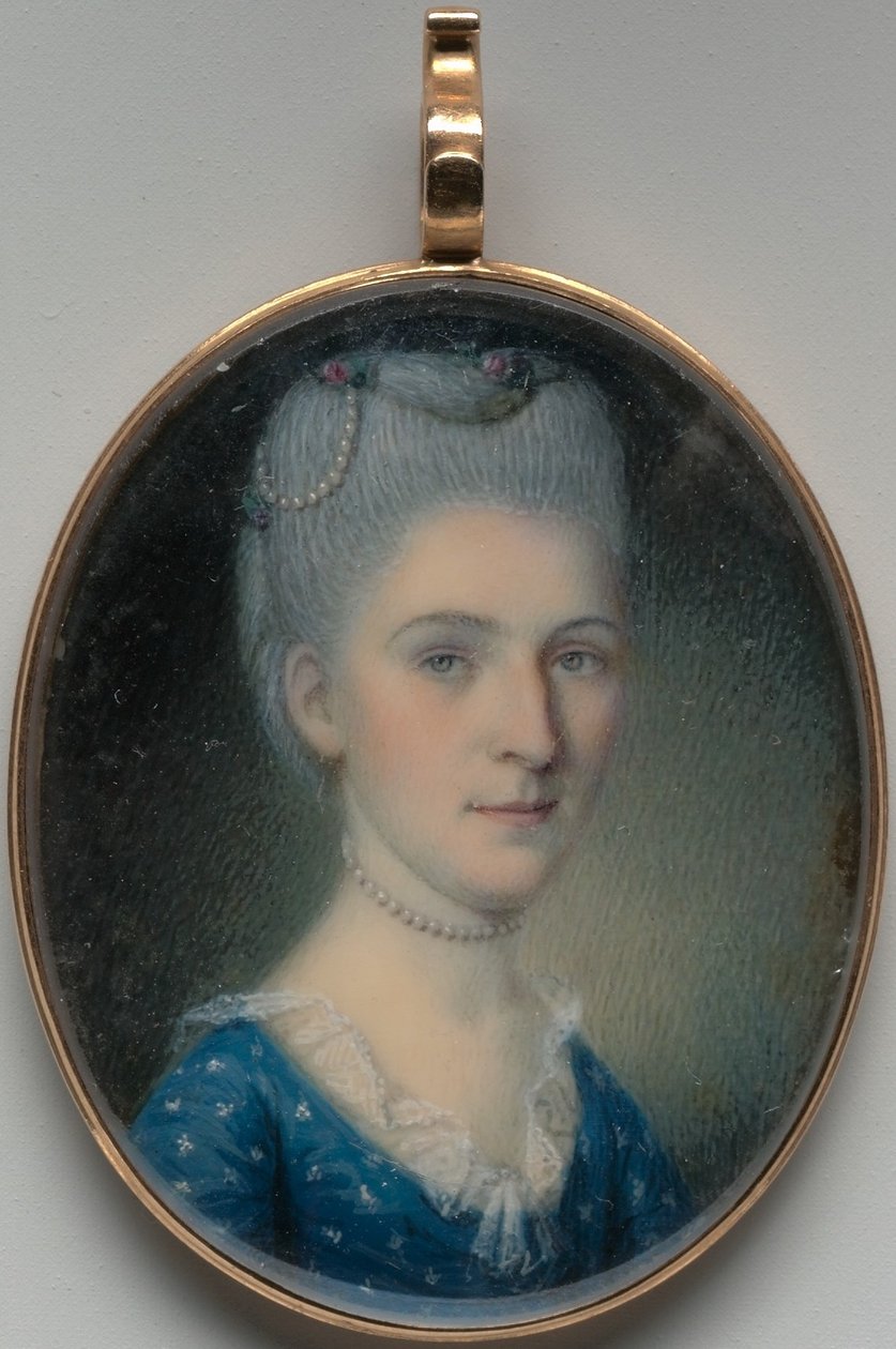 Fru Joseph Donaldson (Frances Johnston) af Charles Willson Peale