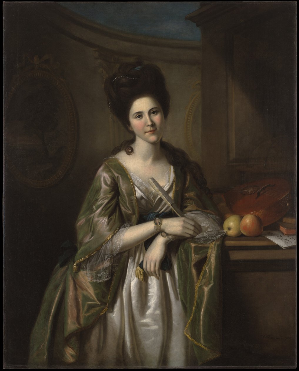 Mrs. Walter Stewart, 1782 af Charles Willson Peale