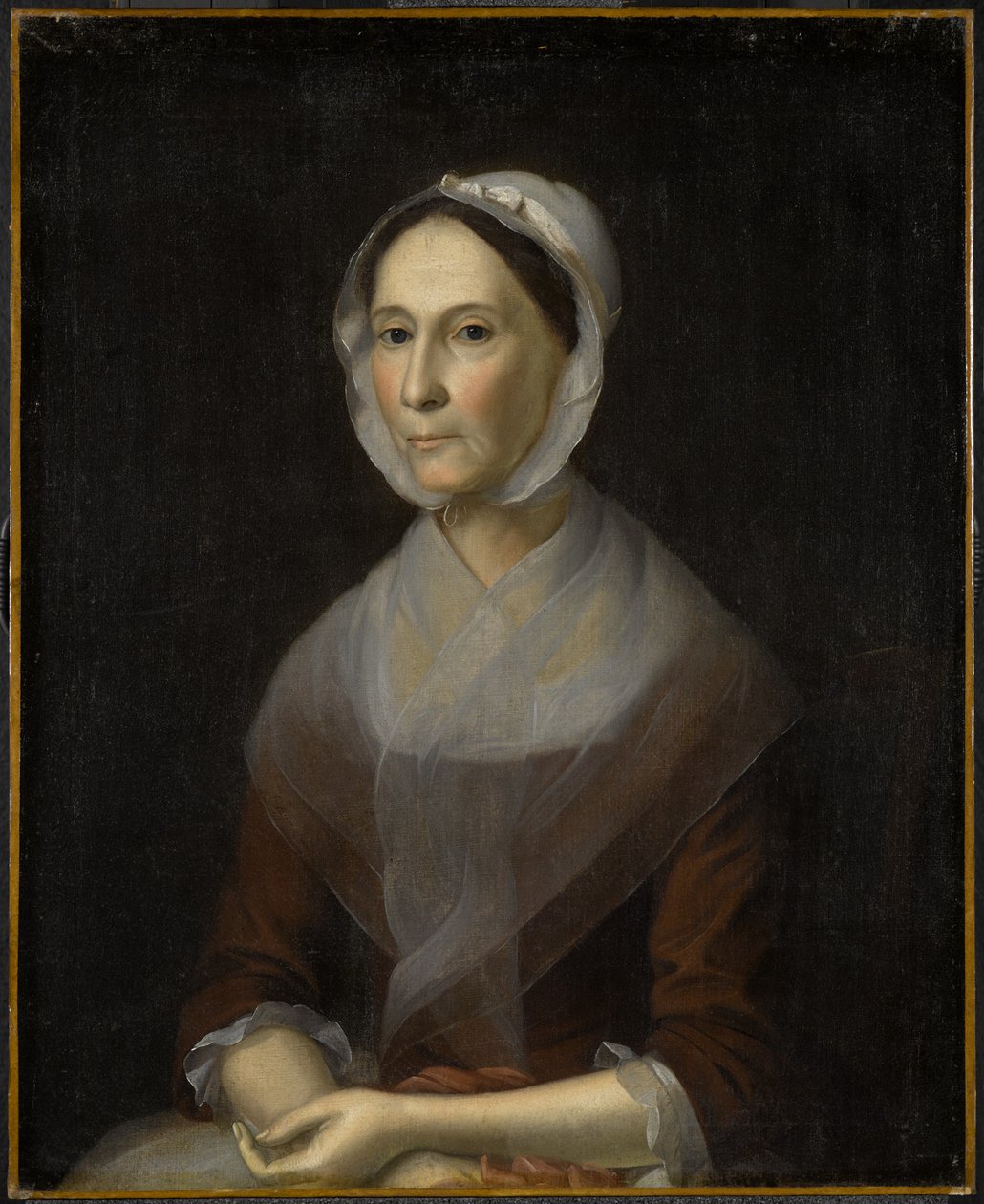 Portræt af fru William Strachan, ca. 1770-1772 af Charles Willson Peale