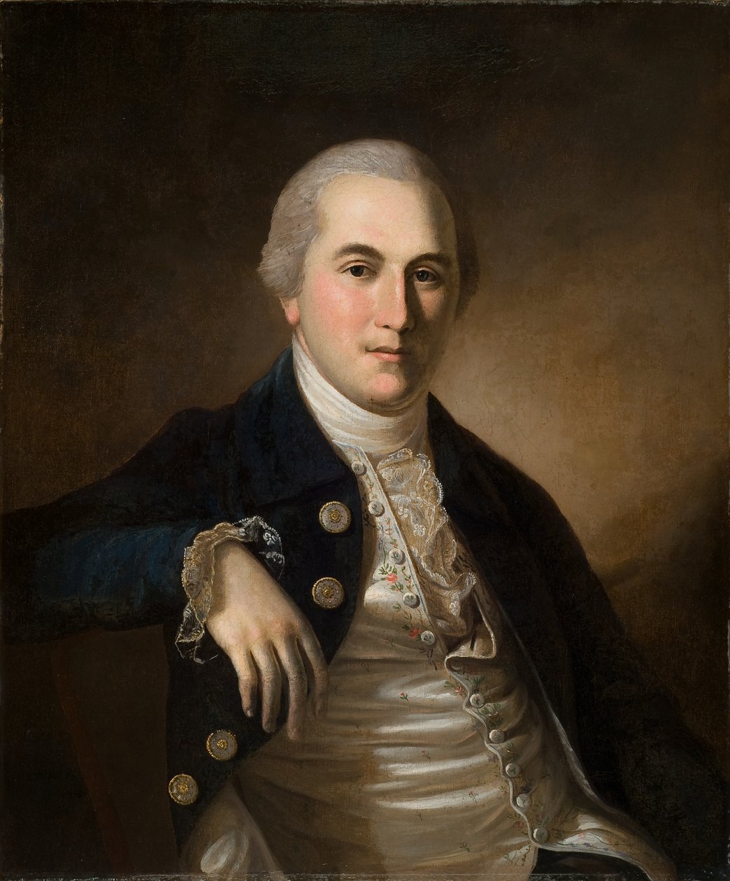 Portræt af Robert Hazlehurst 1782 (olie på lærred) af Charles Willson Peale