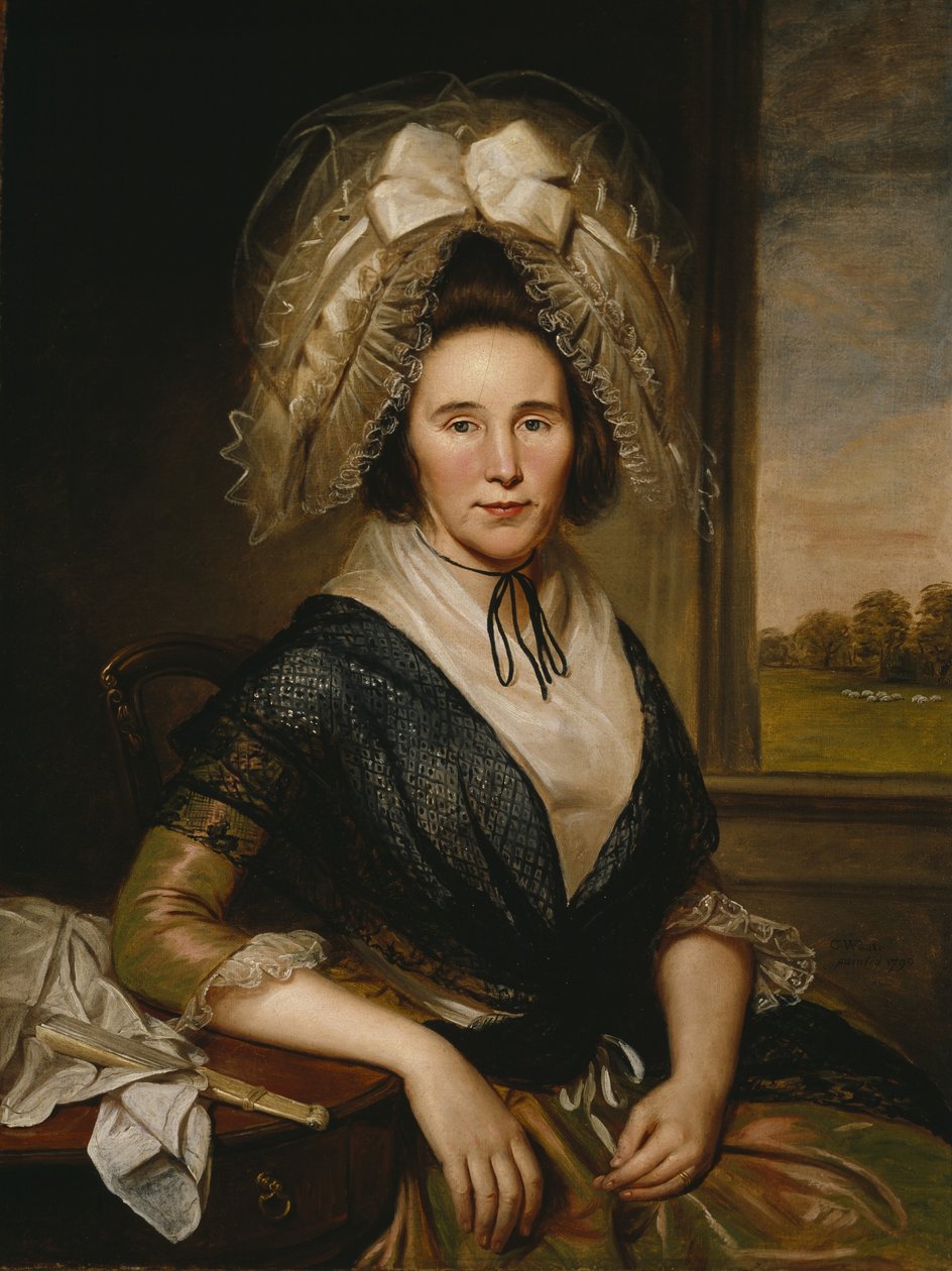 Rachel Leeds Kerr af Charles Willson Peale