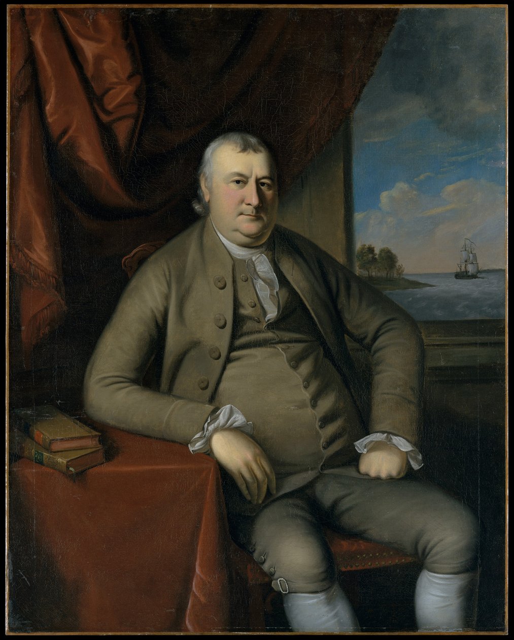 Samuel Mifflin af Charles Willson Peale