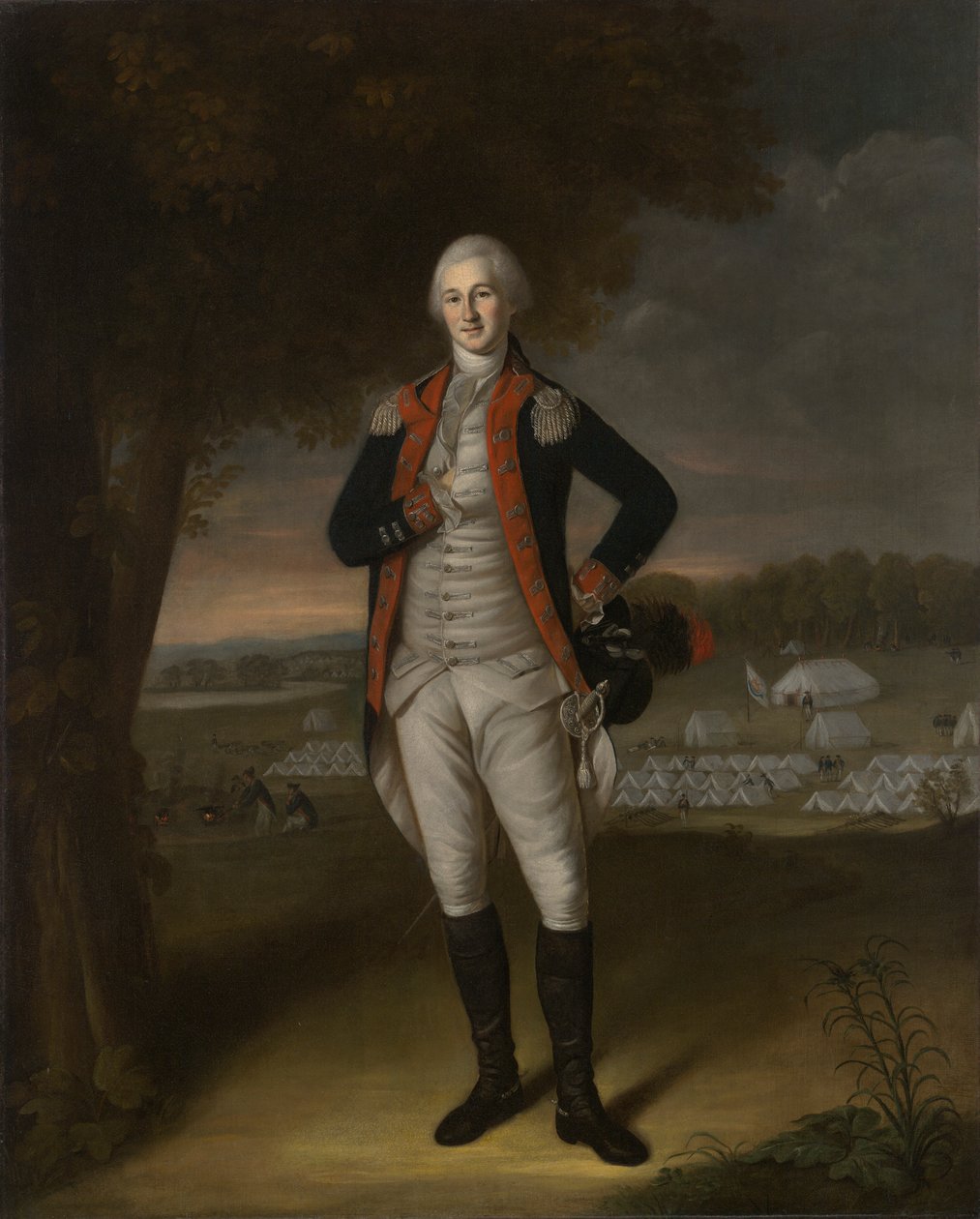 Walter Stewart (1756-1796) af Charles Willson Peale