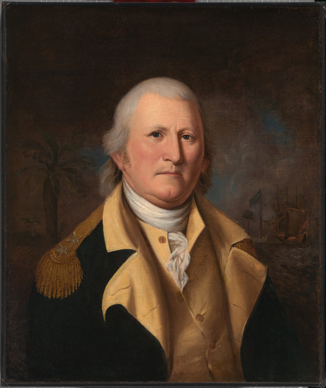 William Moultrie, 1782. af Charles Willson Peale