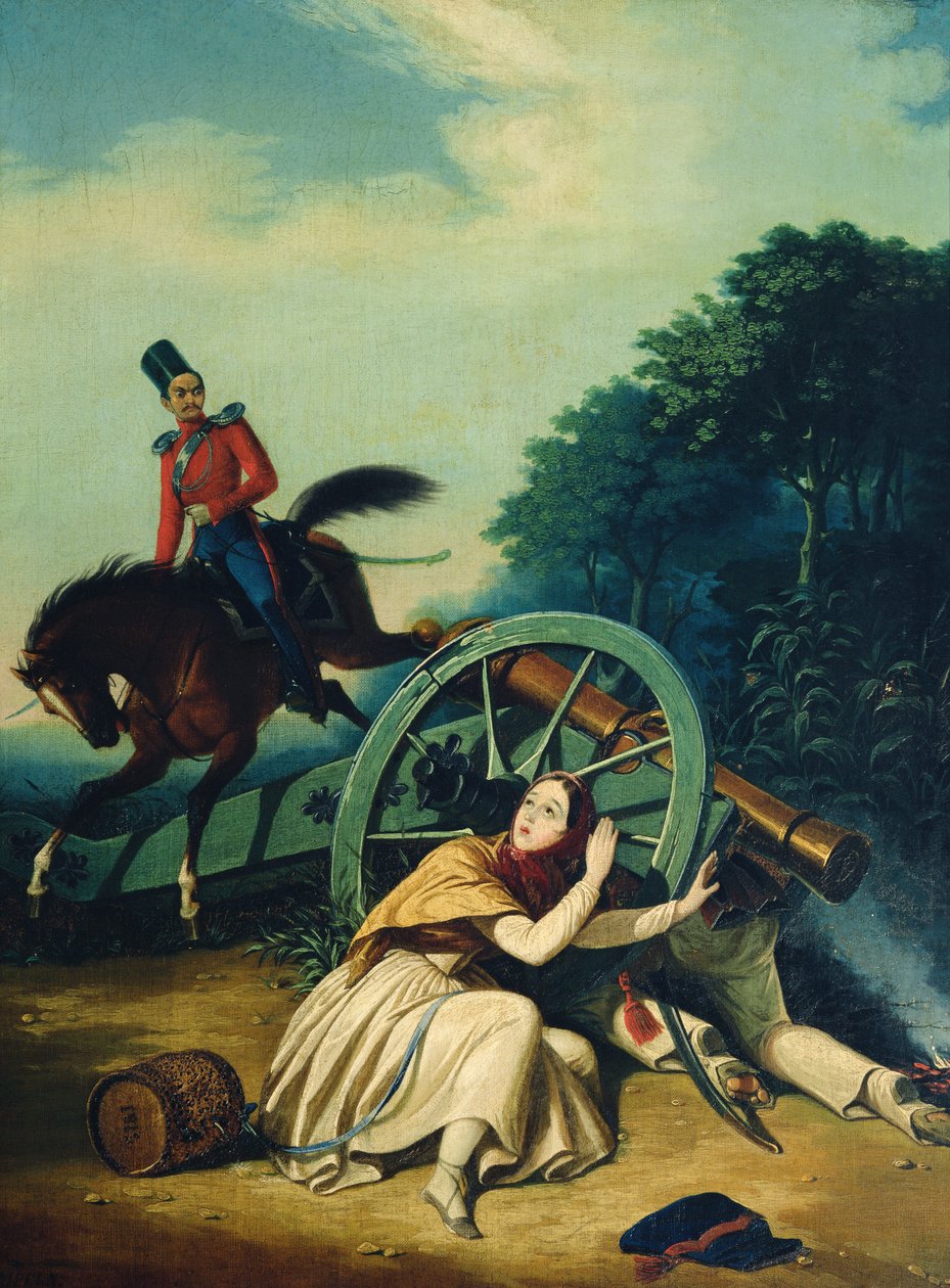 Scene fra den fransk-russiske krig i 1812, 1830