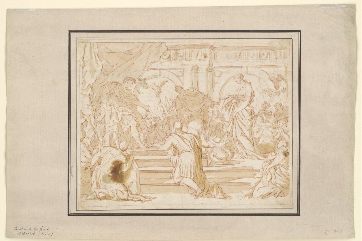 Scipios generøsitet af Charles de Lafosse (possibly)
