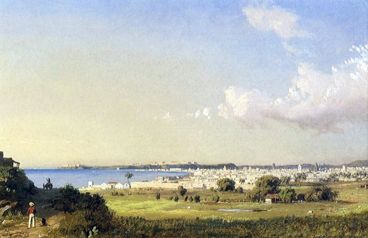 Havana Bay, Cuba. ca. 1854-61 af Charles de Wolfe Brownell