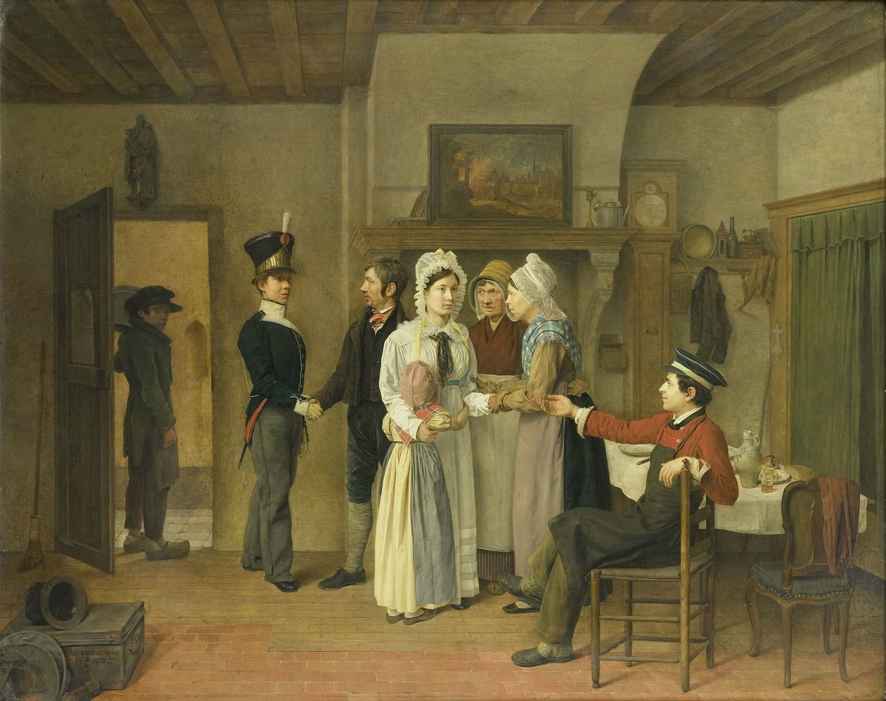 Soldatens farvel af Charles van Beveren
