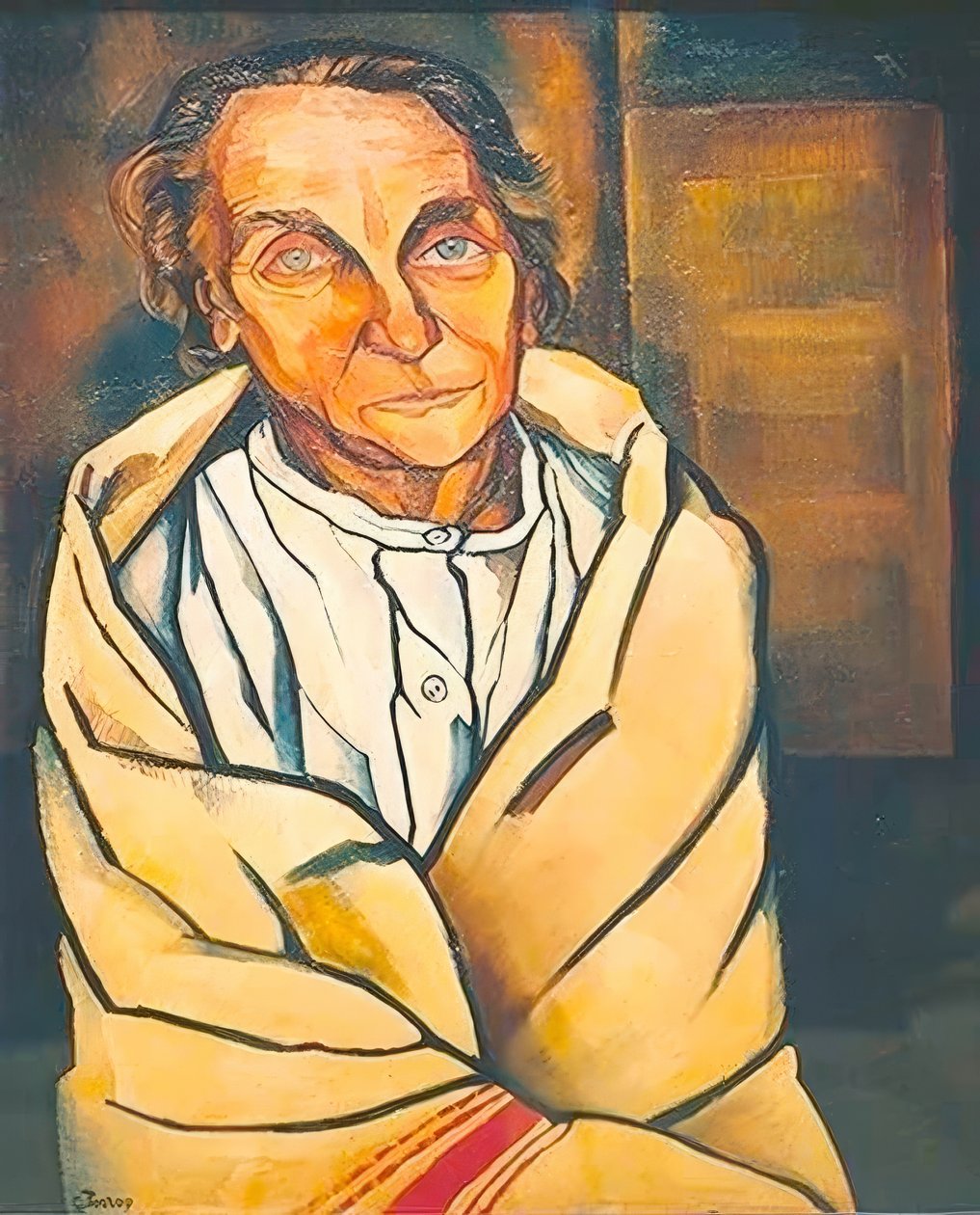 Patient fra sindssygeanstalt af Charley Toorop