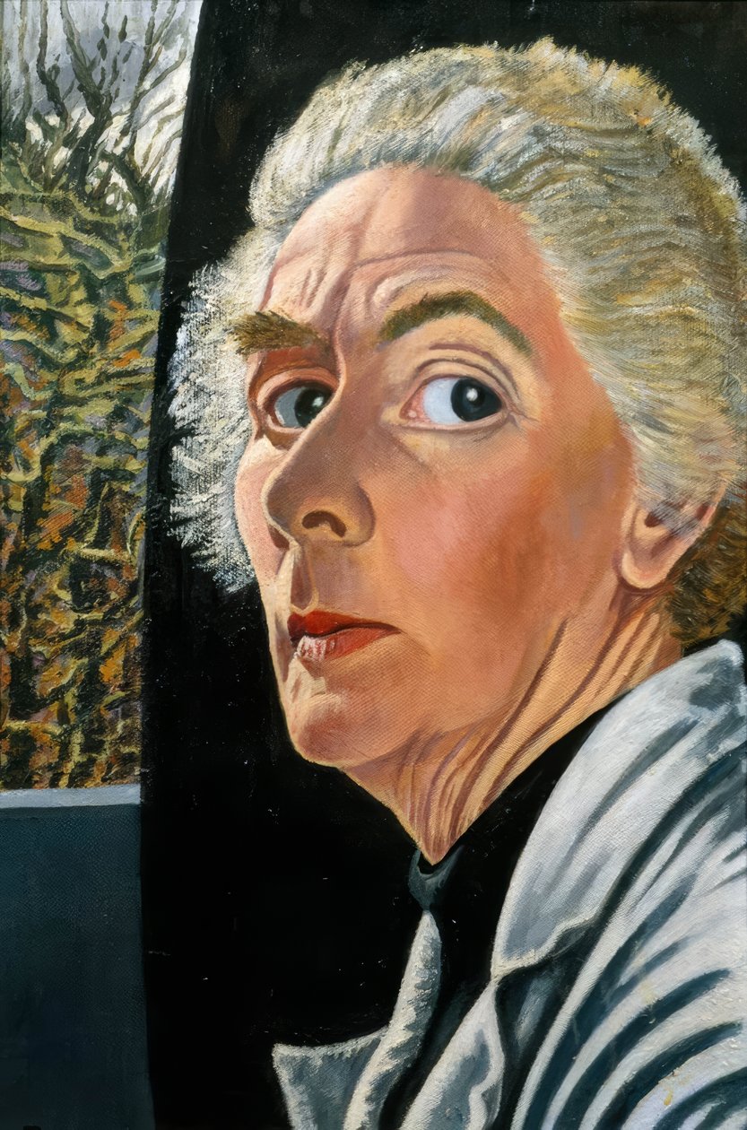 selvportræt af Charley Toorop