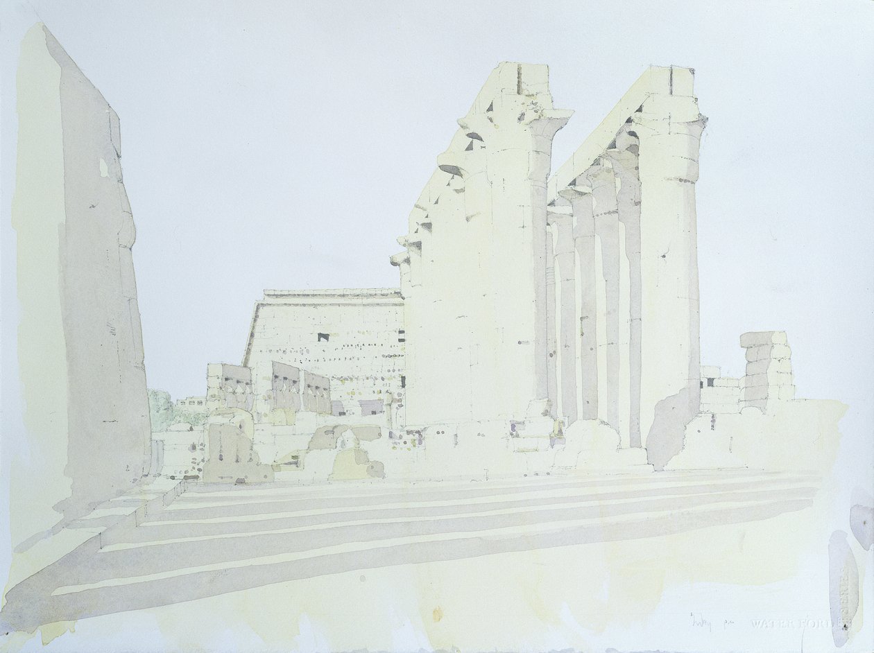 Luxor-templet af Charlie Millar