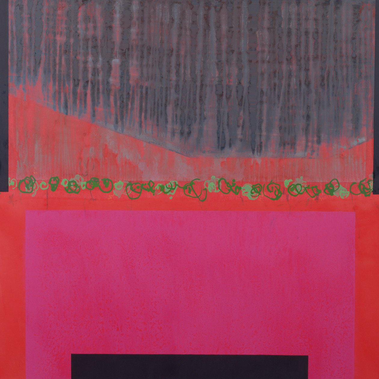 Navnløs, 2000 (olie på linned) af Charlie Millar