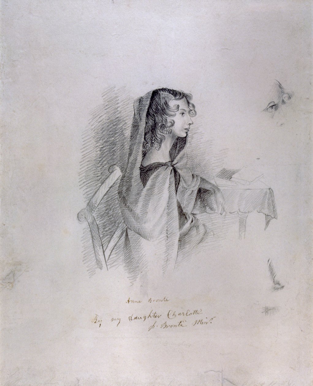 Anne Bronte (1820-49), 1833 af Charlotte Bronte