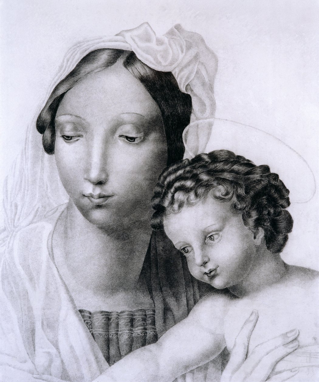 Madonna og barn af Charlotte Bronte