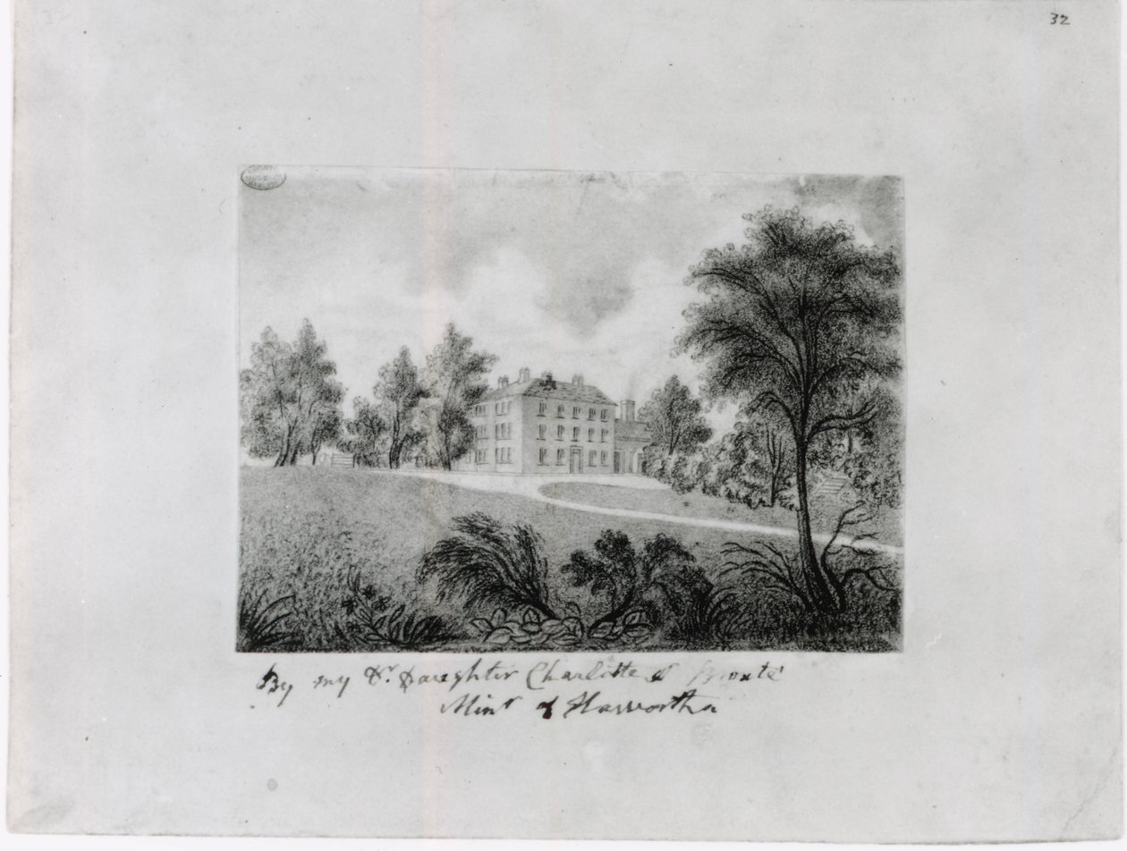 Roe Head School, ca. 1831-32 (kont. på papir) af Charlotte Bronte