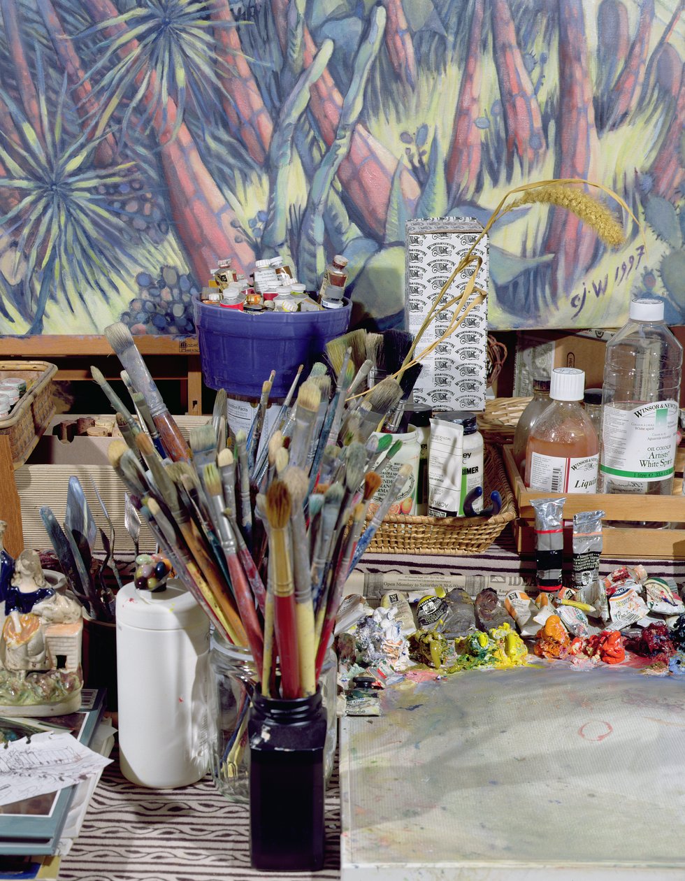 Kunstnerstudie af Charlotte Johnson Wahl