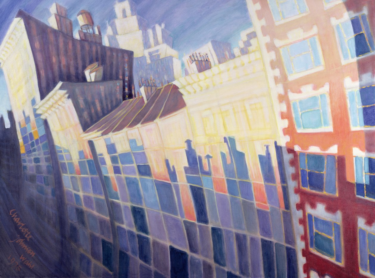 Sunset, Waverly Place, New York City, 1995 af Charlotte Johnson Wahl