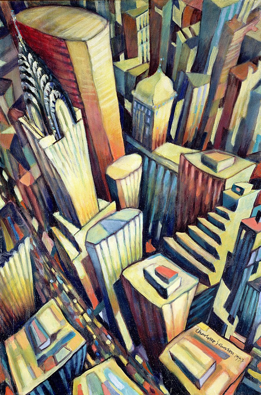 Chrysler-bygningen, 1993 af Charlotte Johnson Wahl
