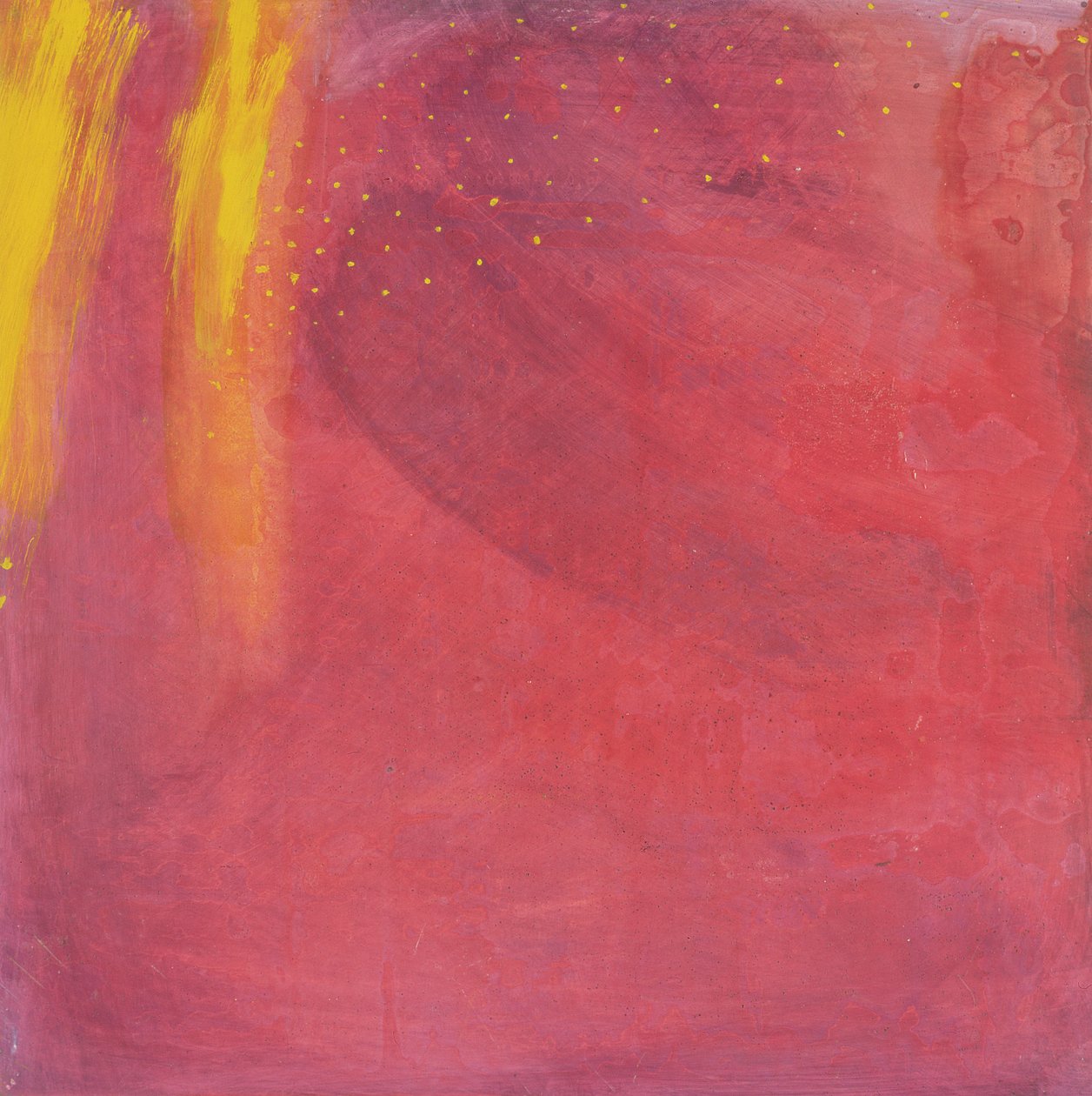 Purple Moon, 1997 (olie og glasur på gesso board) af Charlotte Johnstone