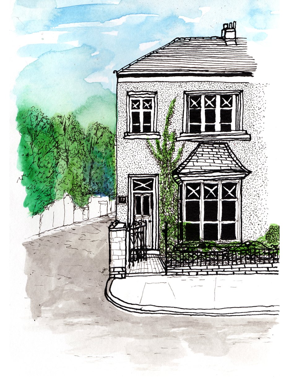 Belmont Road, 2020 af Charlotte Orr