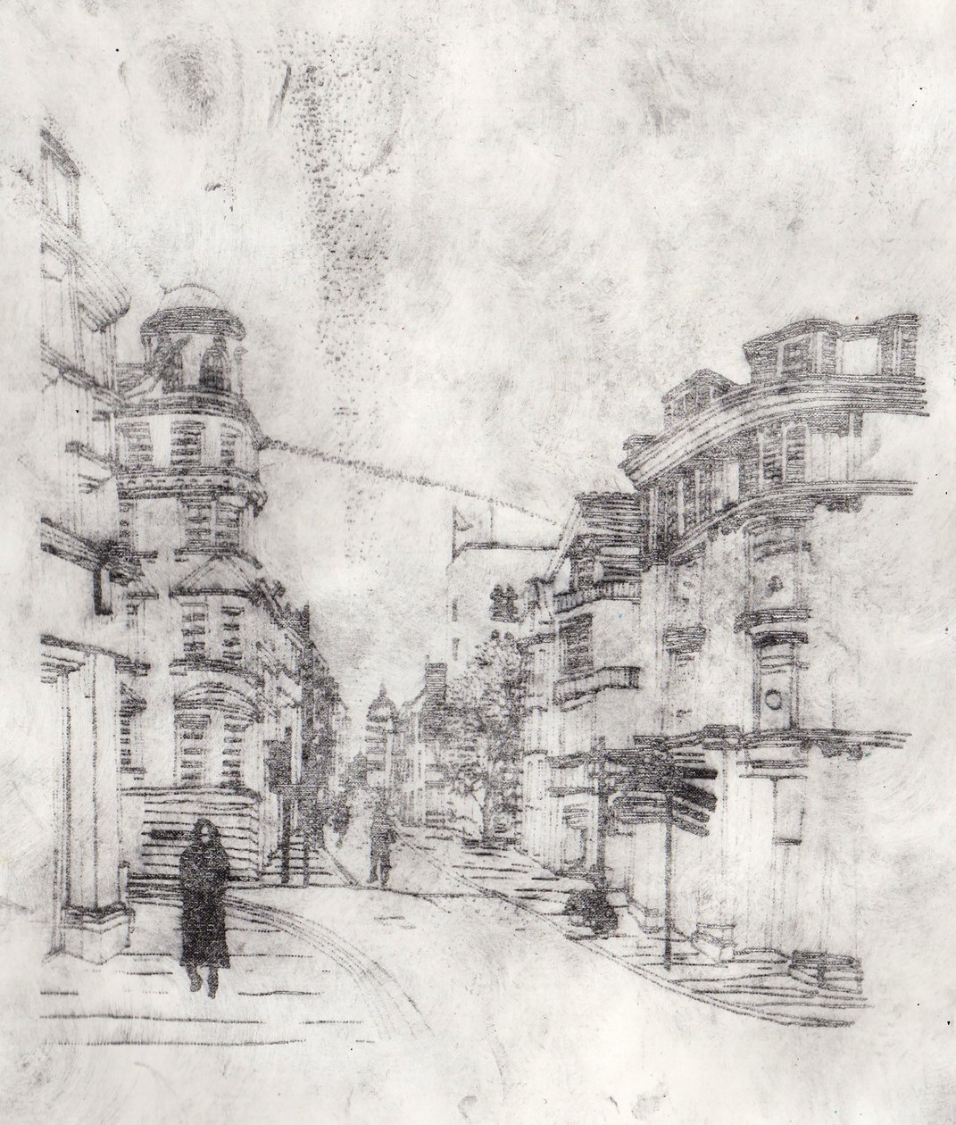 Cornmarket Street, 2019 af Charlotte Orr