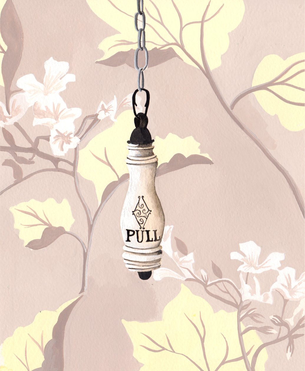 Pull, 2014 (gouache) af Charlotte Orr