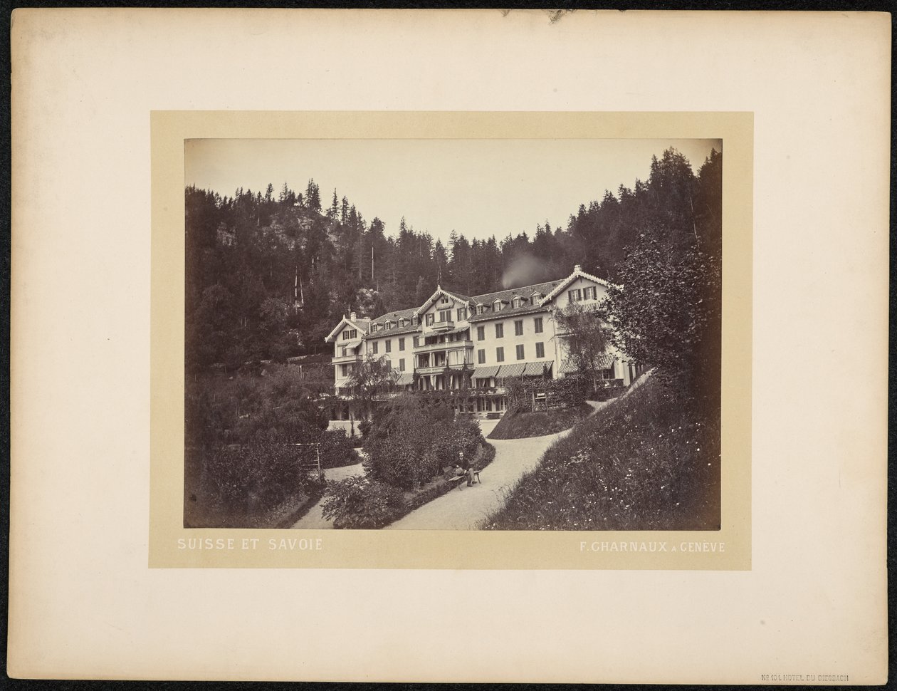 Hotel du Giessbach af Charnaux Frères and Cie.