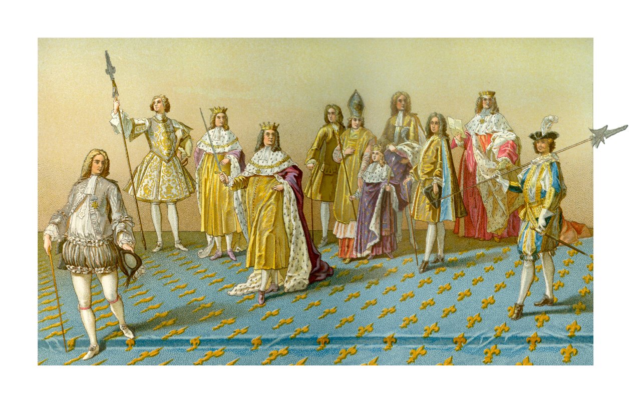The Grand Dignitaries of the Coronation, 1885. af Charpentier