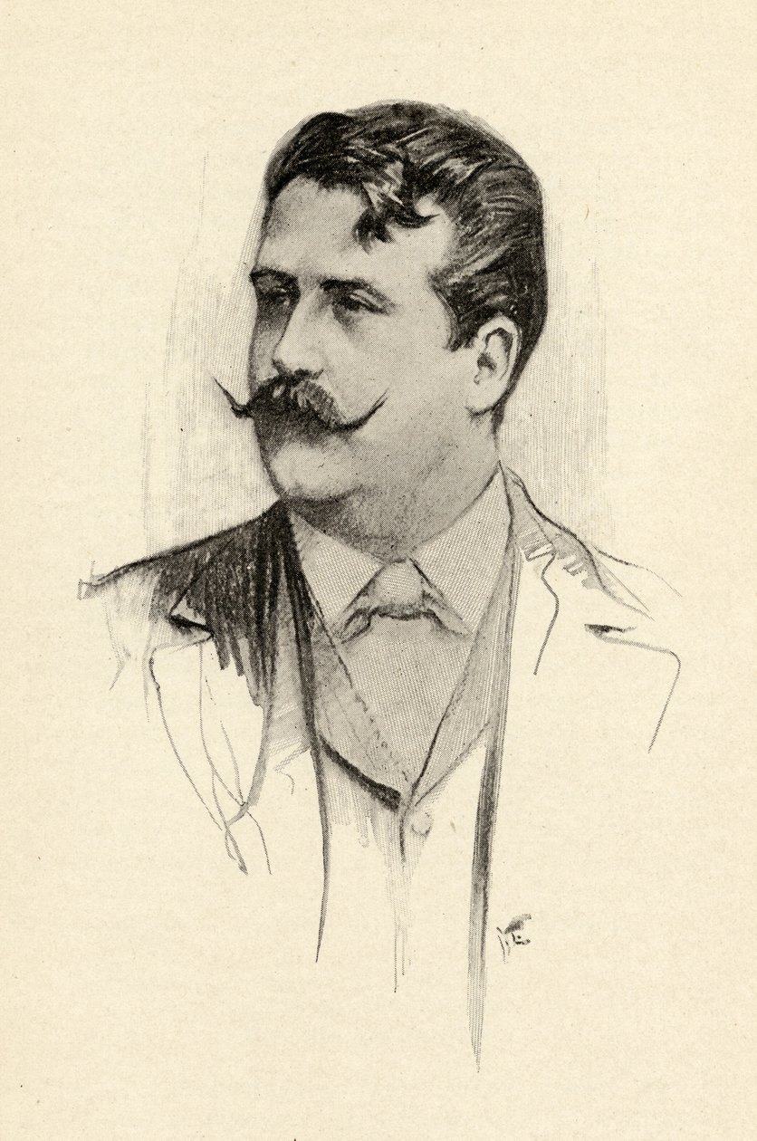 Ruggero Leoncavallo (1857-1919) illustration fra 