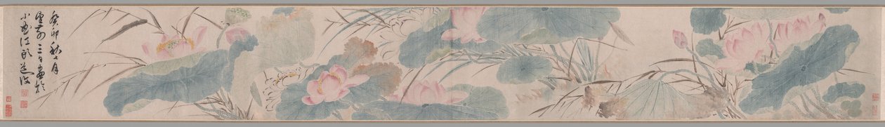 Blomstrende lotus af Chen Chun
