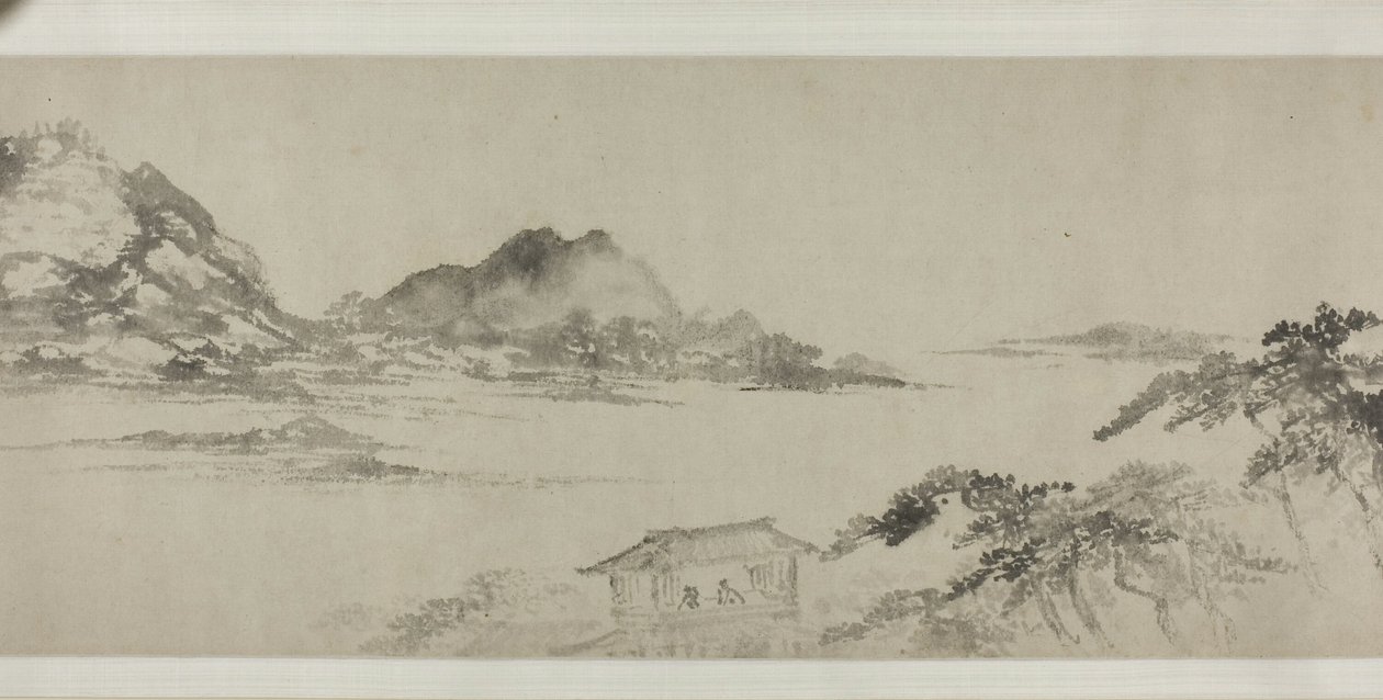 Pavillonen med otte digte 八詠樓詩畫 af Chen Chun