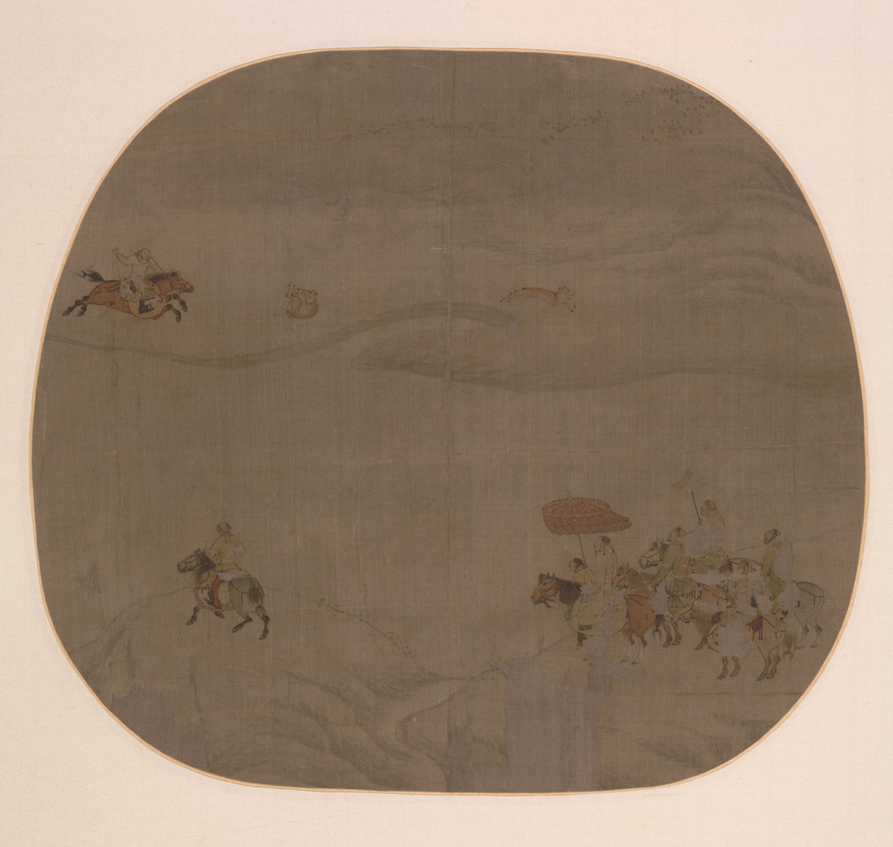 Efterårsjagten, ca. 1201-4. af Chen Juzhong