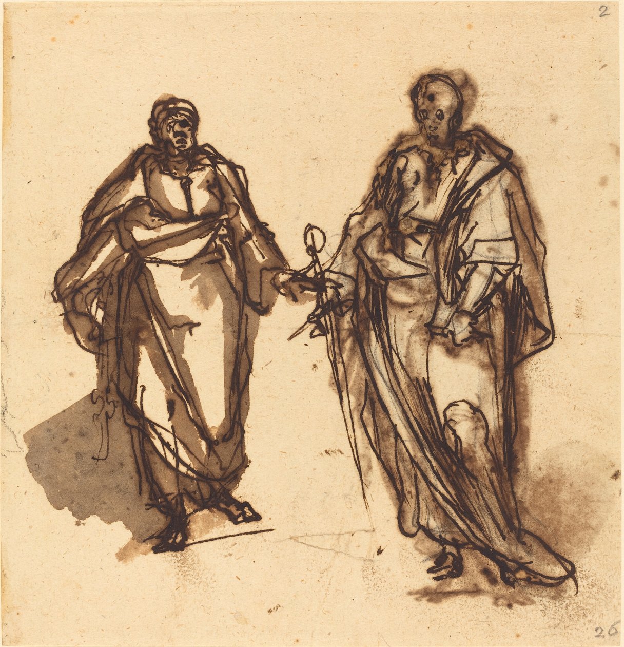 De hellige Peter og Paulus af Cherubino Alberti