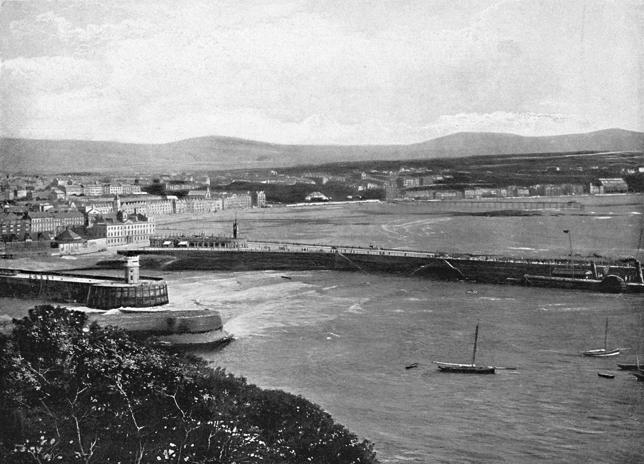 Douglas, Isle of Man, c1896 af Chester Vaughan