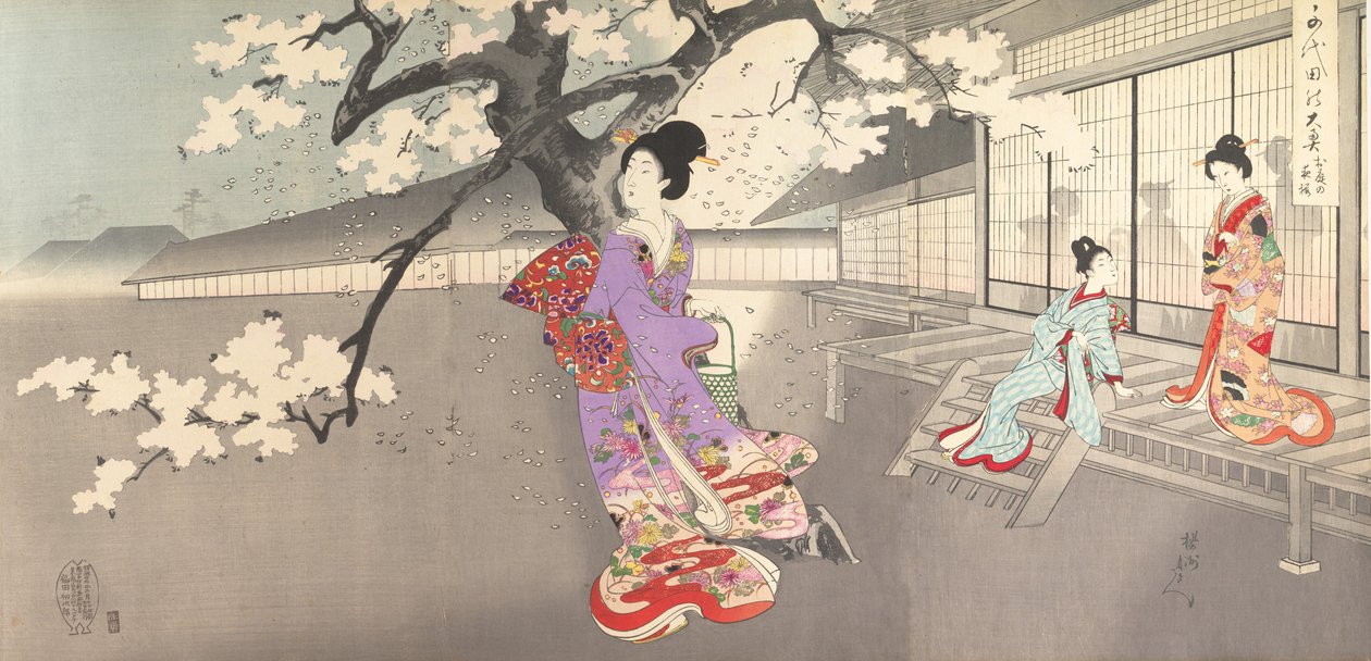 Chiyoda Castle Album of Women, 1895., 1895. af Chikanobu Yoshu