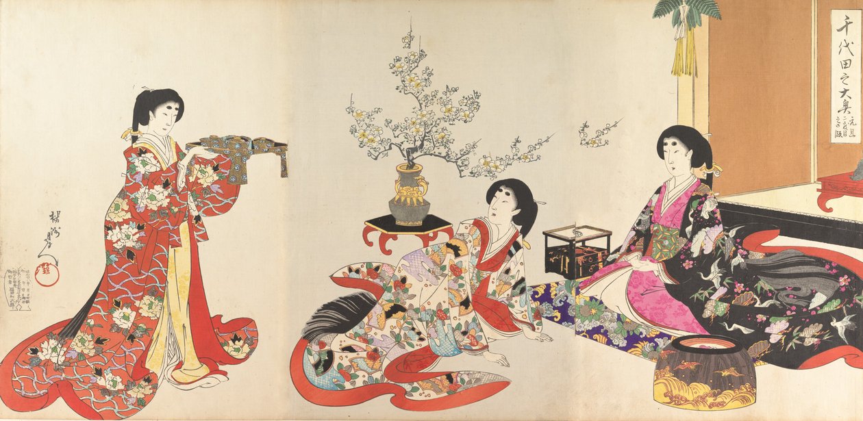 Chiyoda Castle Album of Women, 1895., 1895. af Chikanobu Yoshu