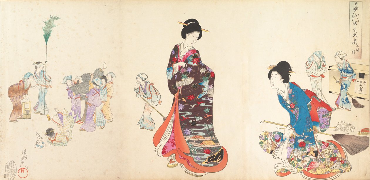 Chiyoda Castle Album of Women, 1895., 1895. af Chikanobu Yoshu
