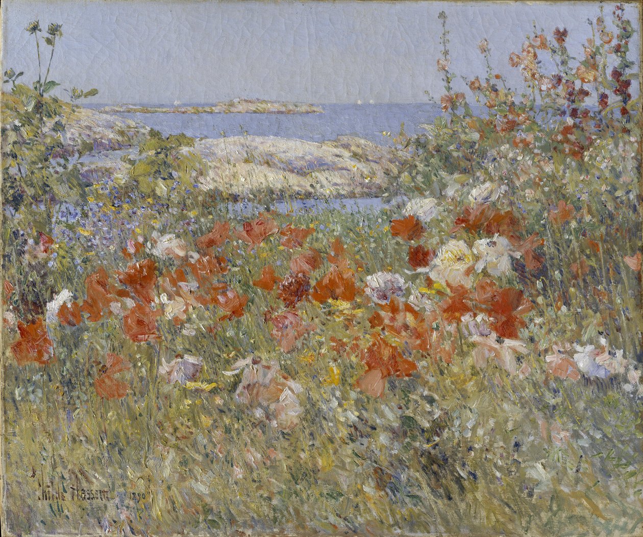 Celia Thaxters Have, Isles of Shoals, Maine, 1890n af Childe Hassam