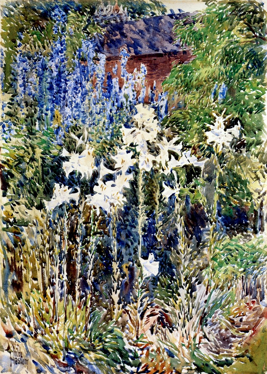 En Blomsterhave af Childe Frederick Hassam