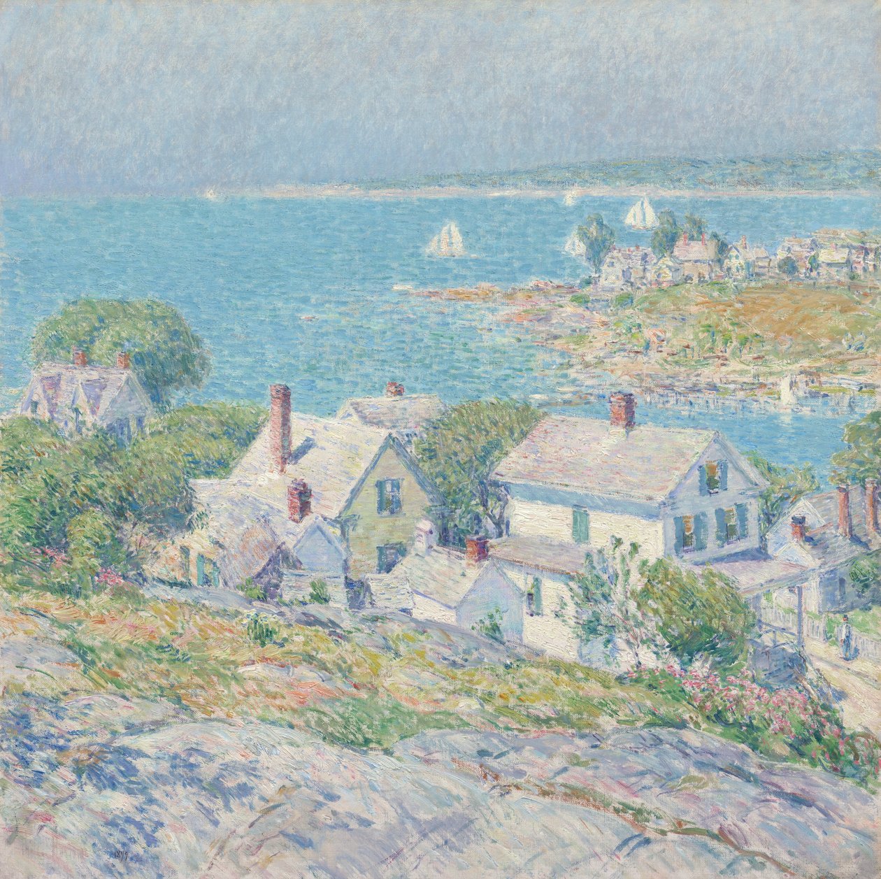 New England Headlands af Childe Frederick Hassam