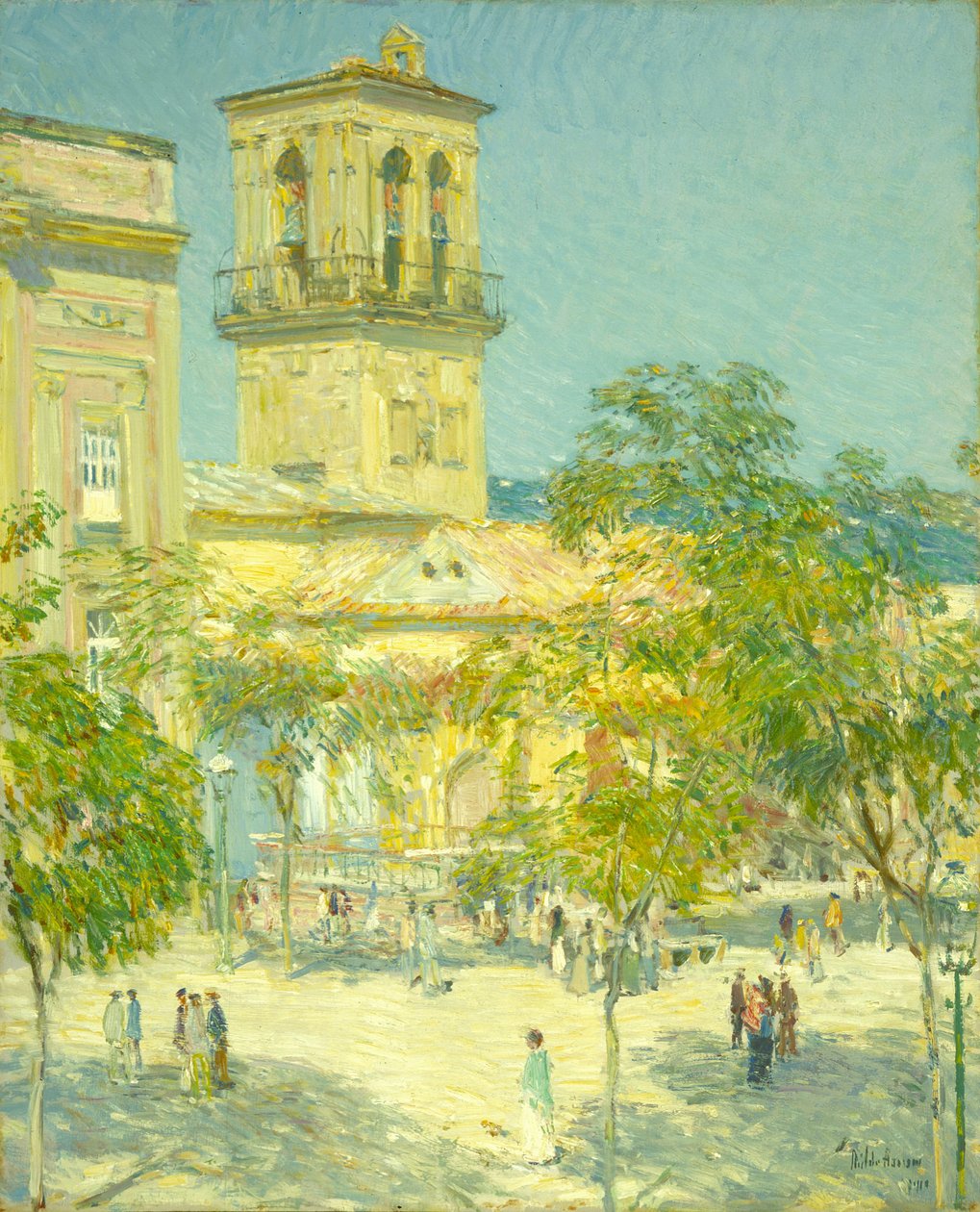 Den store kaptajns gade, Cordoba af Childe Frederick Hassam
