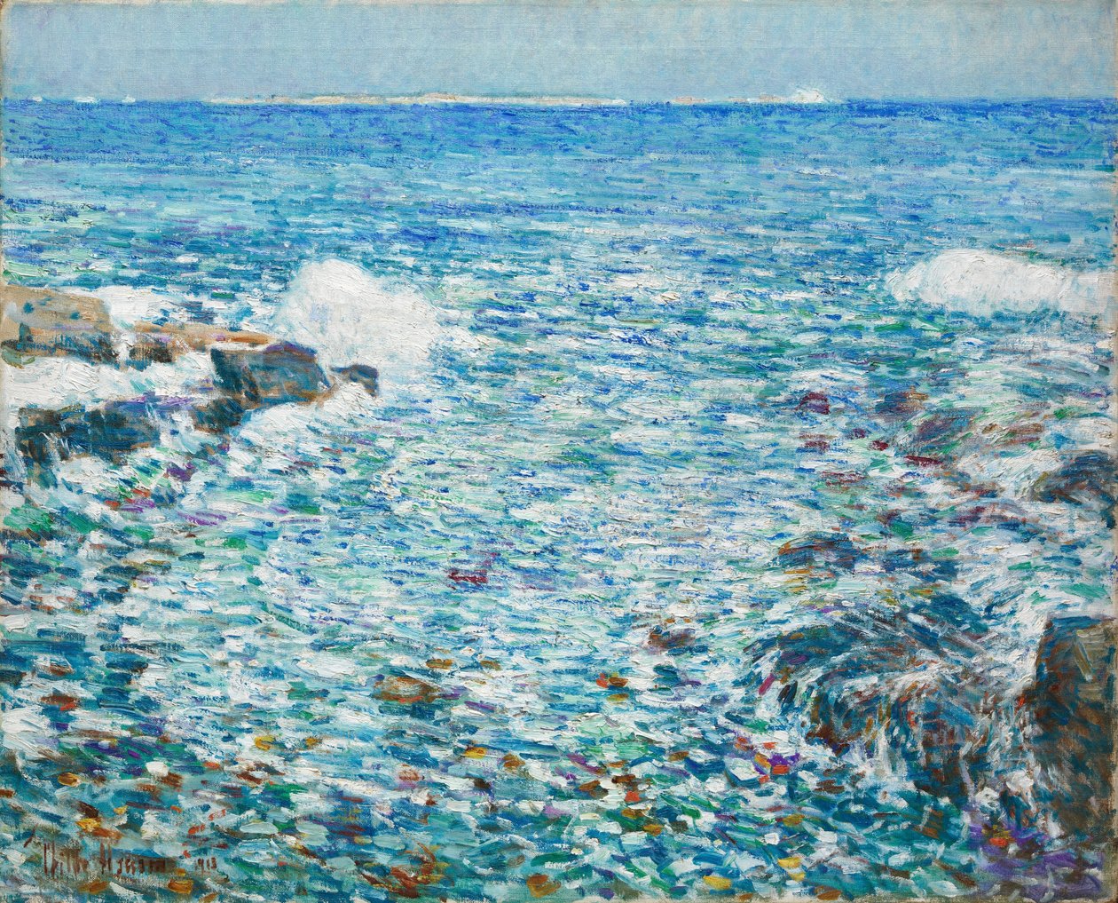 Surf, Isles of Shoals af Childe Frederick Hassam